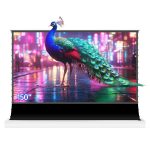 VIVIDSTORM S Lite Hyper Motorized Tension Floor Rising Lenticular ALR Projector Screen - Image 3