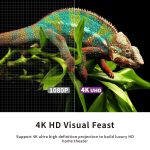 VIVIDSTORM S PRO Motorised Floor Rising UST Laser Projector Screen - Image 15