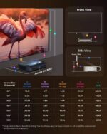 NexiGo Aurora Pro MKII UST Tri-Color Laser Projector - Image 9